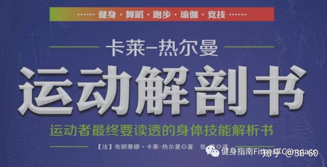 卡莱 热尔曼书 运动者最终要读透的身体技能解析书运动解剖解剖以及