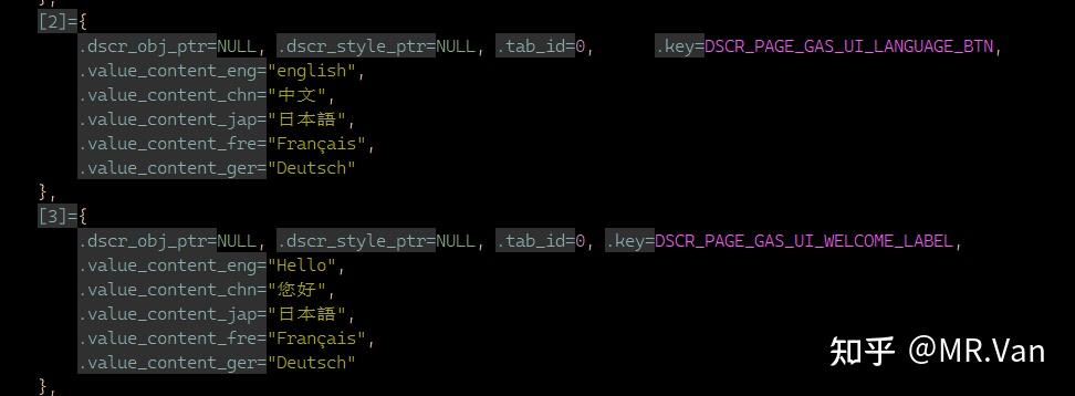 Vgl Language LVGL国际化方案(多语言) - 知乎