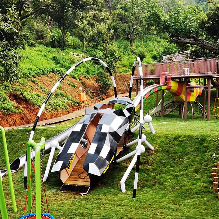 金耀直供攀爬网丛林探险儿童乐园户外拓展体能乐园设备