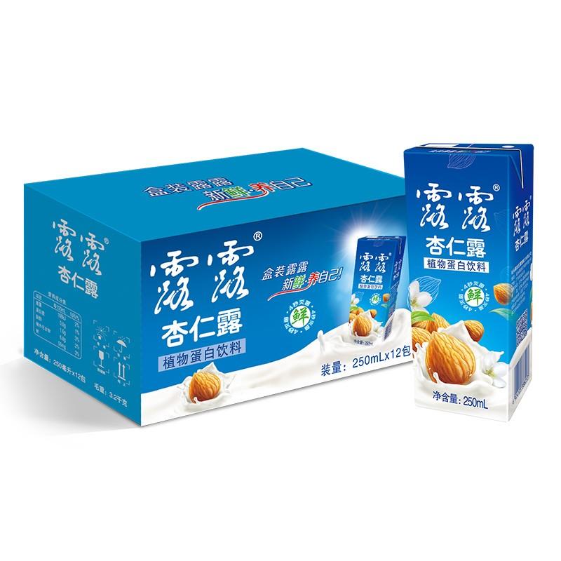 原价$5280现价$4390露露杏仁露250ml12利乐装经典原味植物蛋白饮料