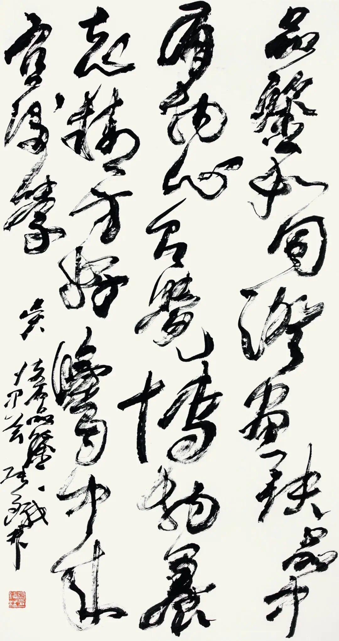 【向美而行】笔法写着飘逸 章法写着洒脱——看张铁林的展览随记 - 知乎