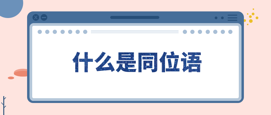 什么是同位语 - 知乎