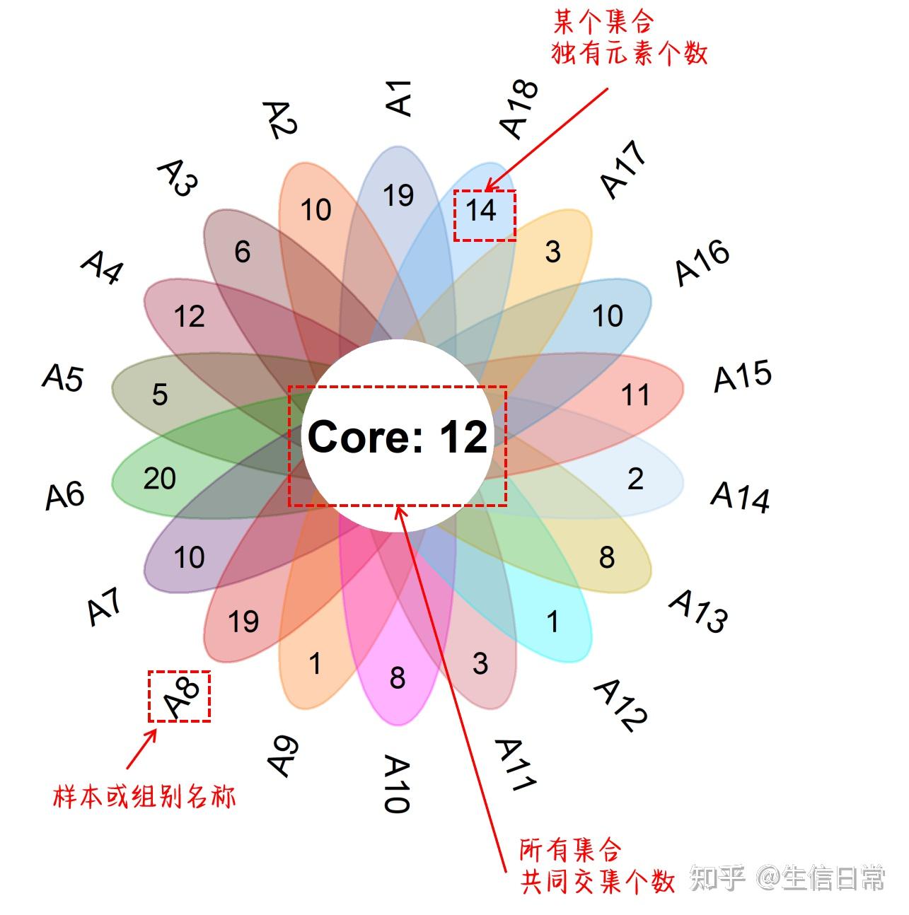 什么是花瓣韦恩图？ - 知乎