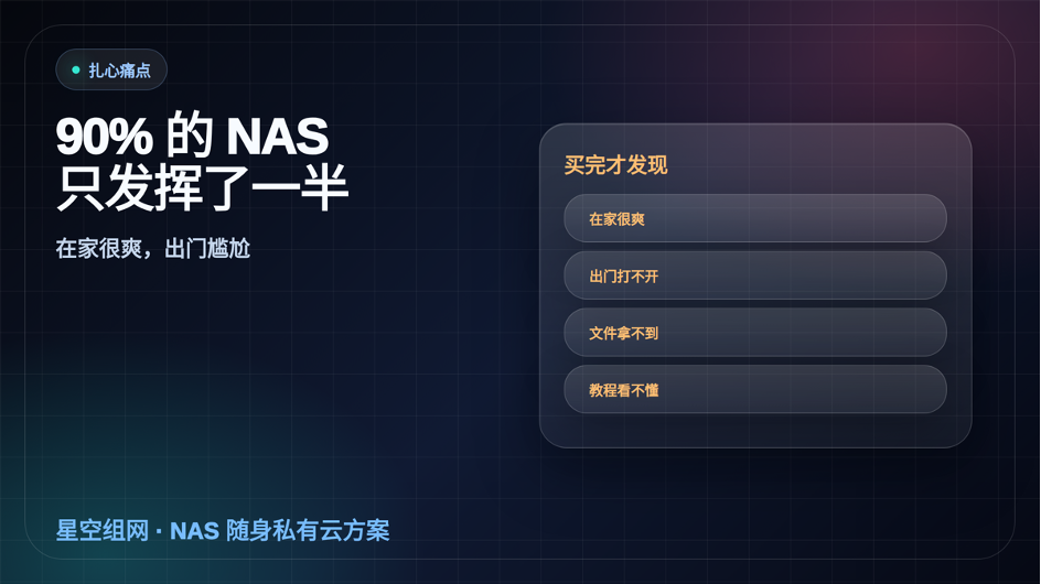没有公网 IP 的NAS用户,这次终于不用折腾了