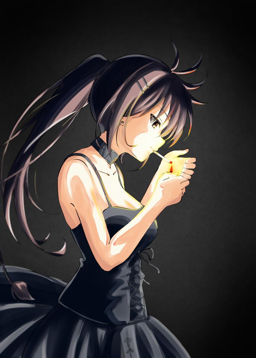 哪位动漫人物抽烟很好看?