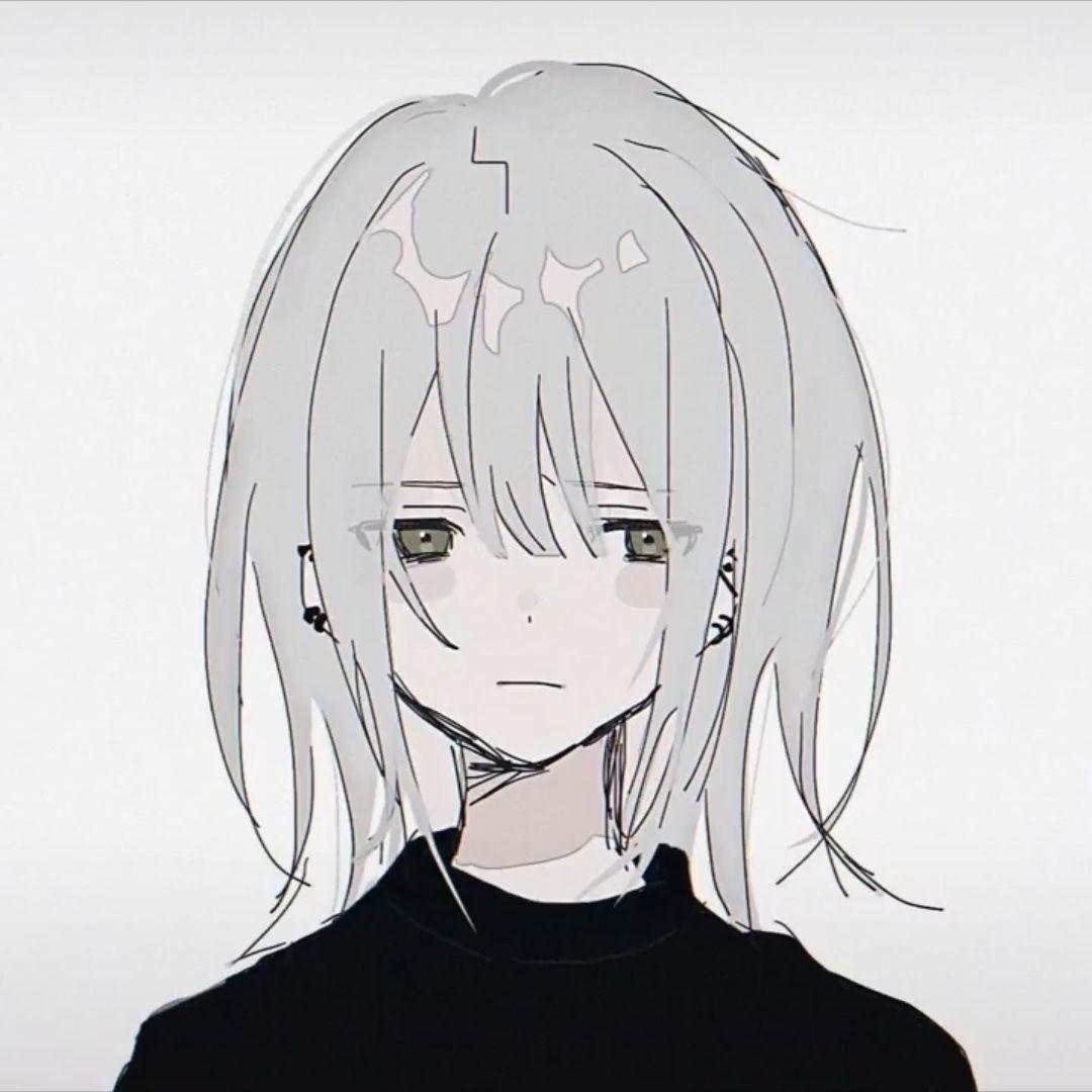 有没有比较丧的动漫头像女生oo