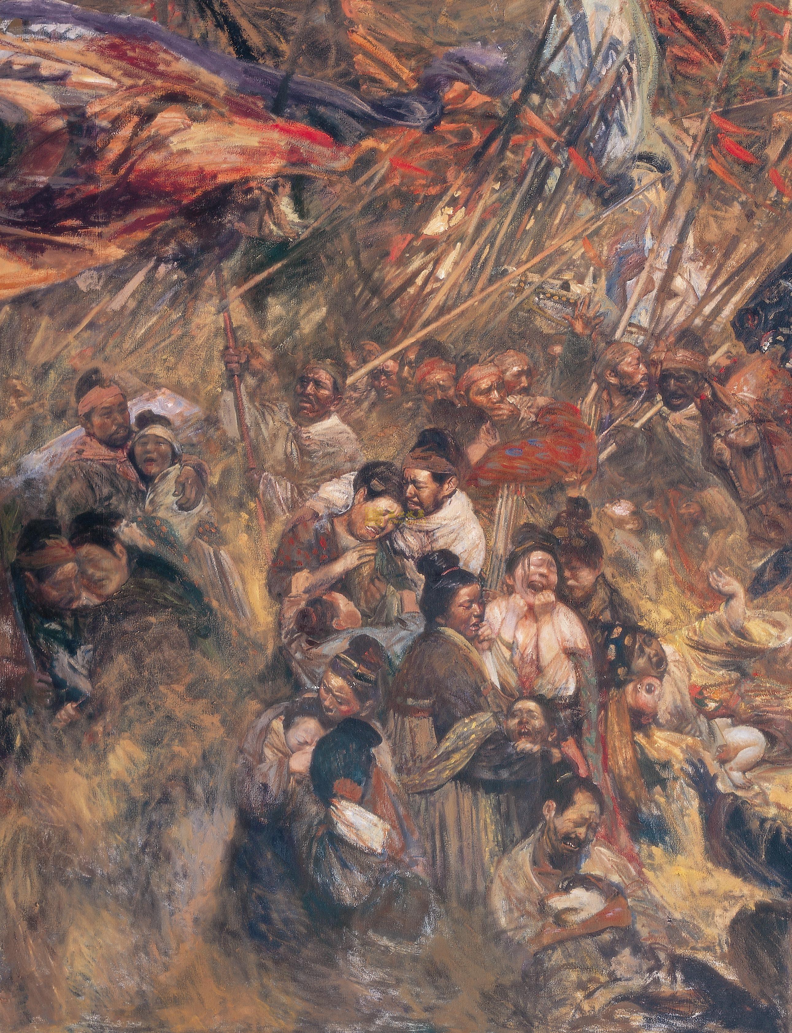 谁有古代战场的图片适合做壁纸的吗