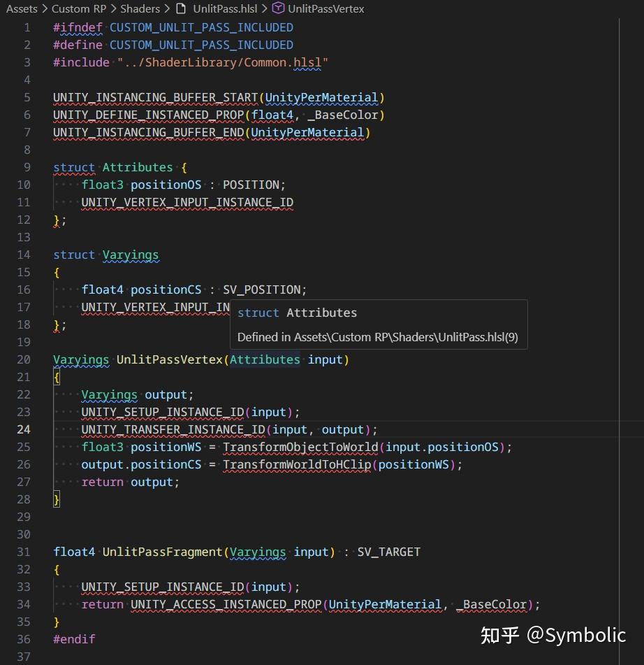 Unity Core Sl VS Code with HLSL && Unity SRP配置指南:用Slang LSP来给你的Unity Shader加上Linting - 知乎