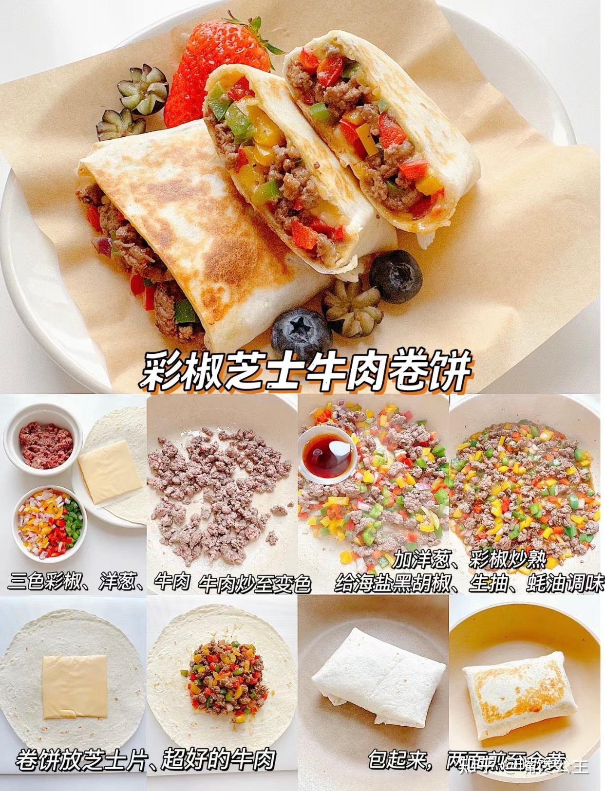 如何在家自制早餐卷饼简单又美味 - 知乎