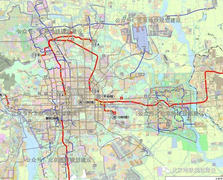 追规划 || 北京市轨道交通第三期建设规划环评公示线路,拆解! - 知乎