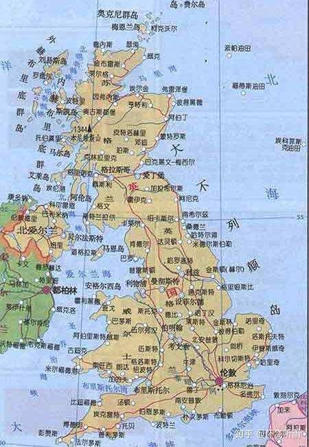 诺曼征服的时候英格兰有哪些伯爵领有相关的地图吗