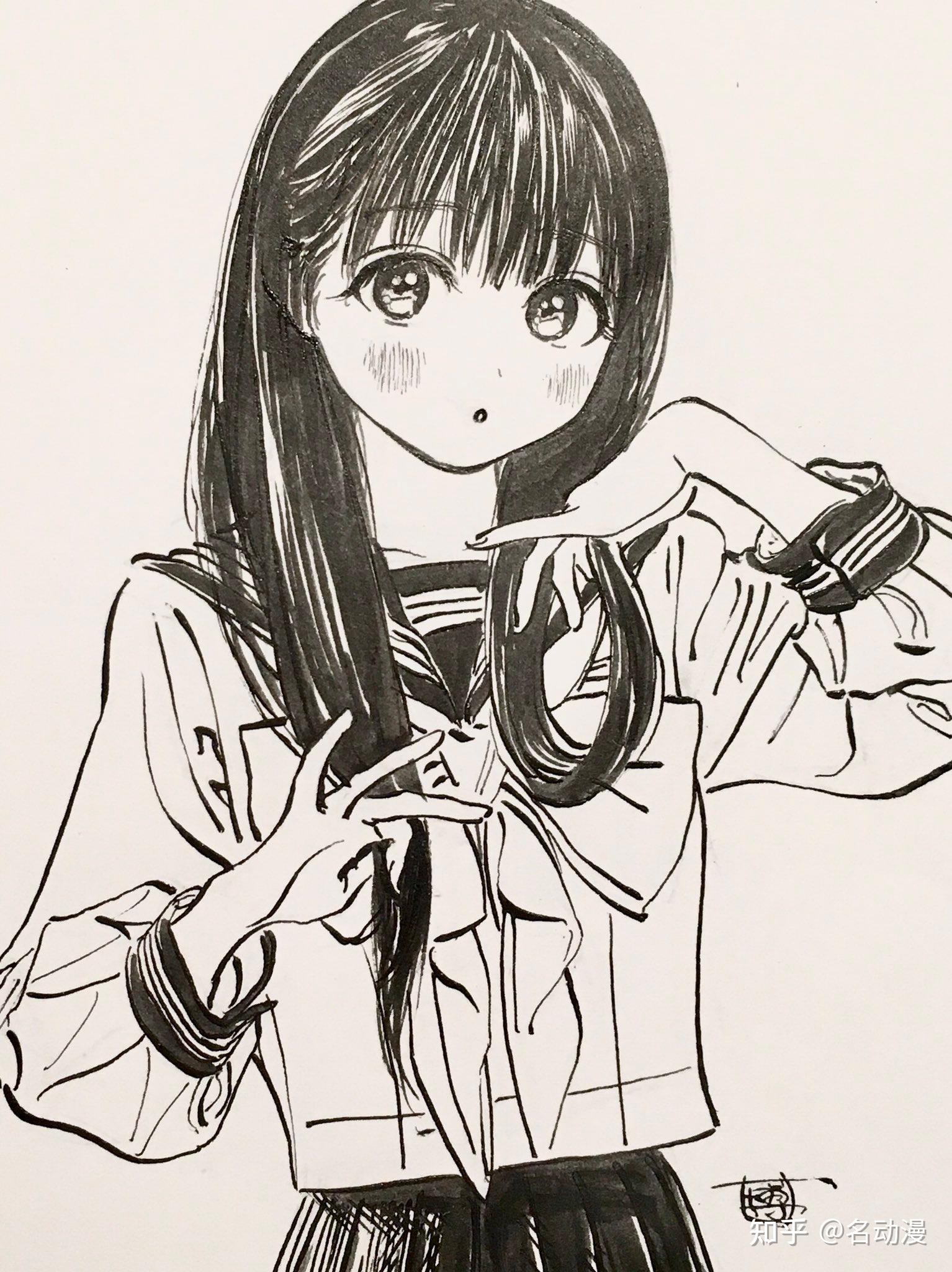 求推荐很会画穿水手服人物的画师