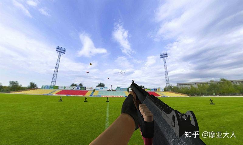 在射击比赛中,飞碟选手是不是比气步枪和气手枪的准度要求更高?