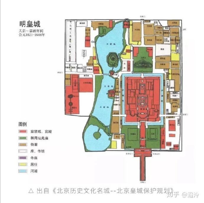明代皇城地图是怎样的