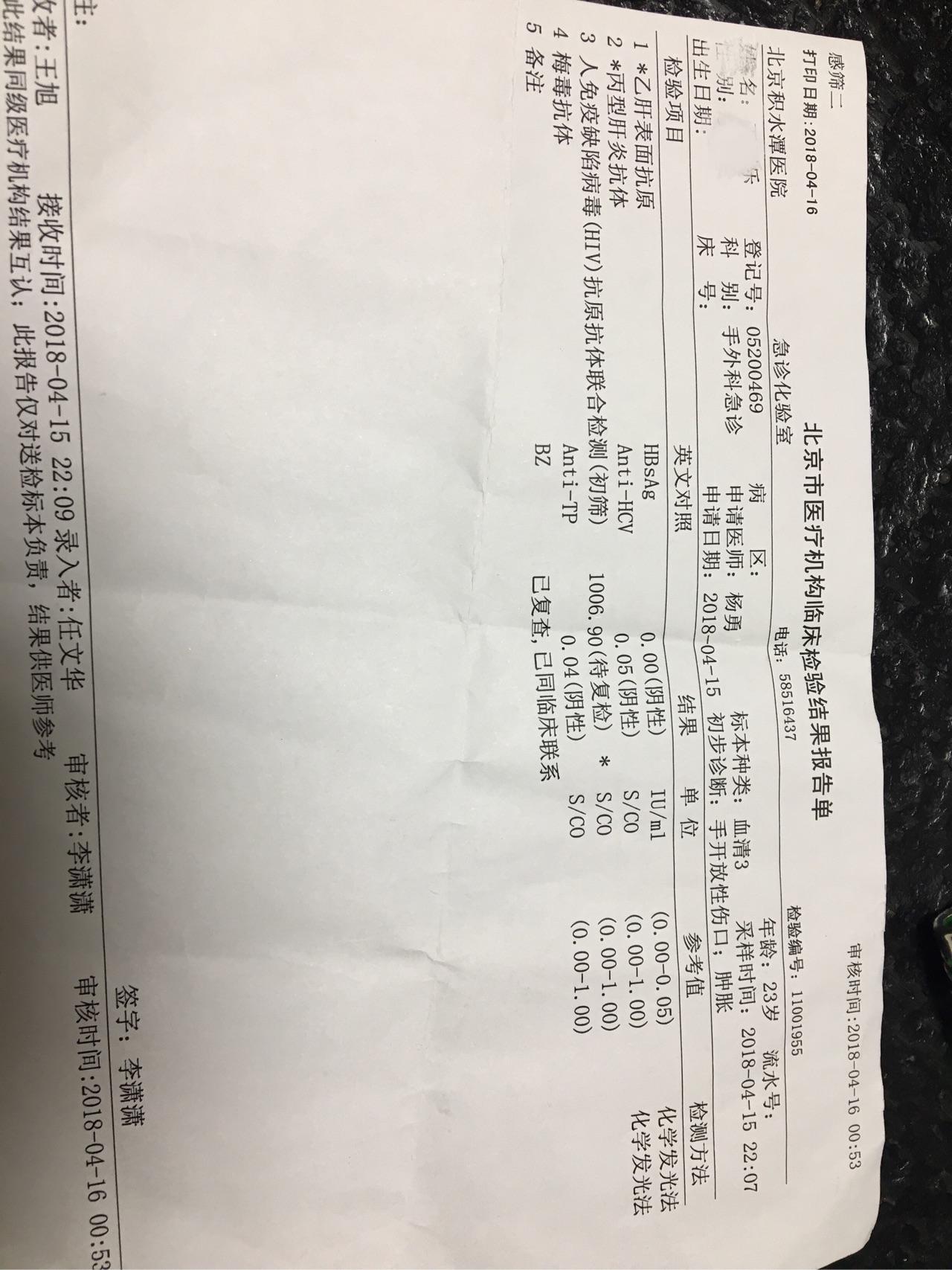 hiv抗原抗体联合检测数值1060一般大于1就是阳性我的数值怎么这么高