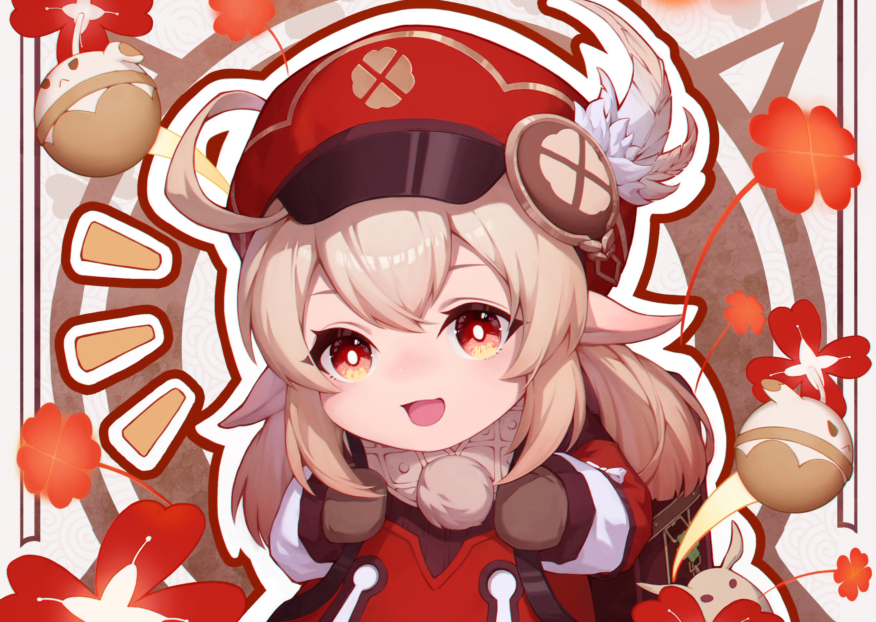 大家有没有原神可莉高清电脑壁纸或者手机壁纸