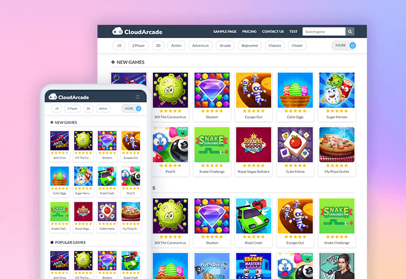 CloudArcade v1.4.5- HTML5 / 网页游戏门户 CMS - 知乎