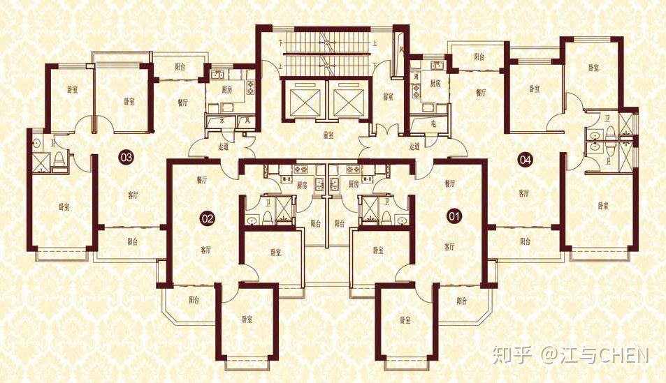 没有绝对有如下情况几方面进行比较,请参考一户型面积,如果户型类型一