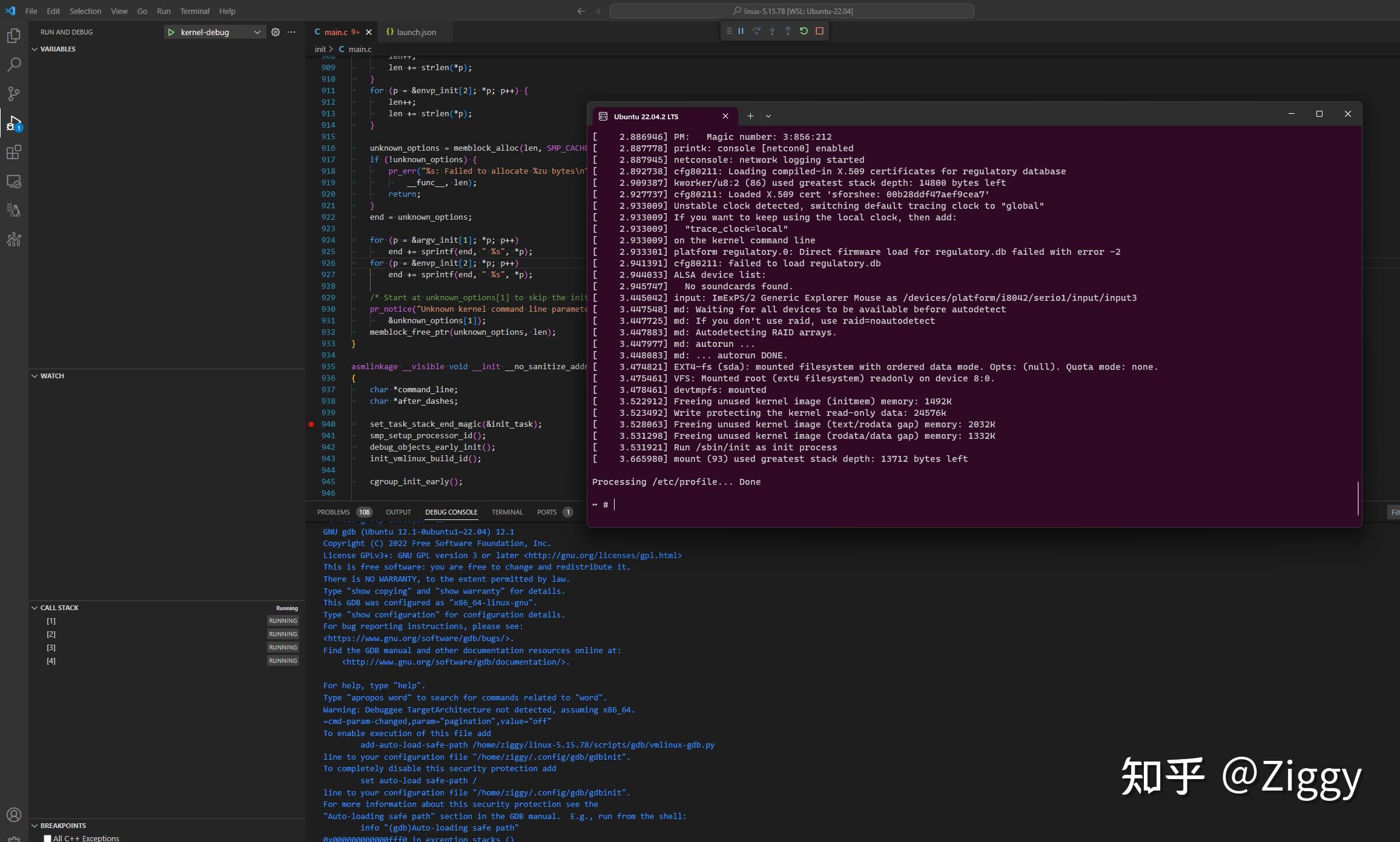 Debug Linux kernel on WSL2 with VScode - 知乎