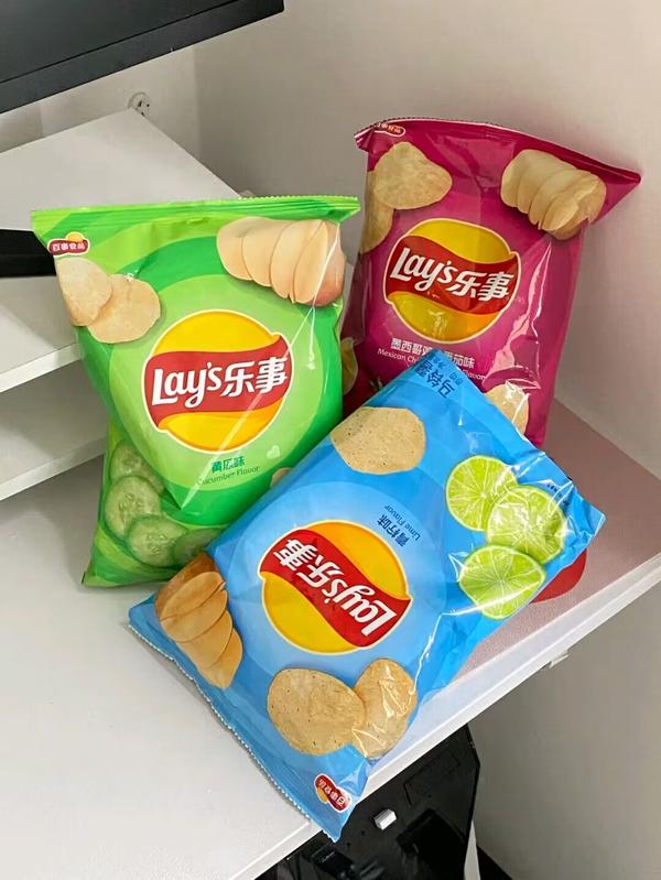 1,乐事原切薯片