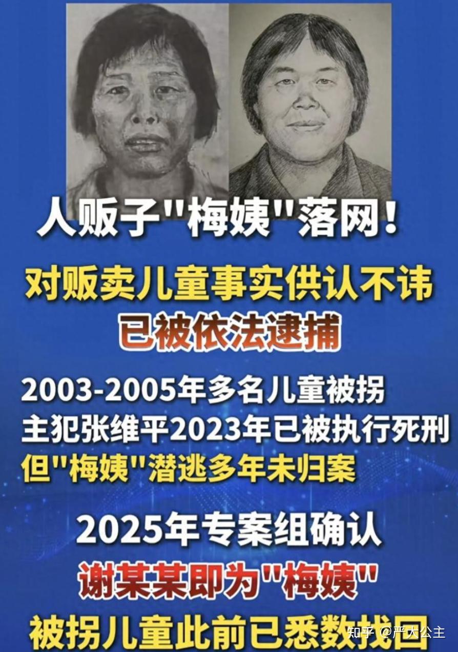 警方公布“梅姨”落网细节！反侦察意识强到可怕 知乎 