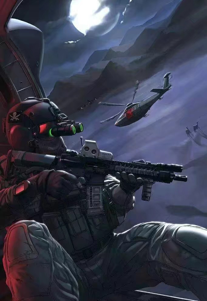 有没有帅气的二次元军事壁纸? - 知乎