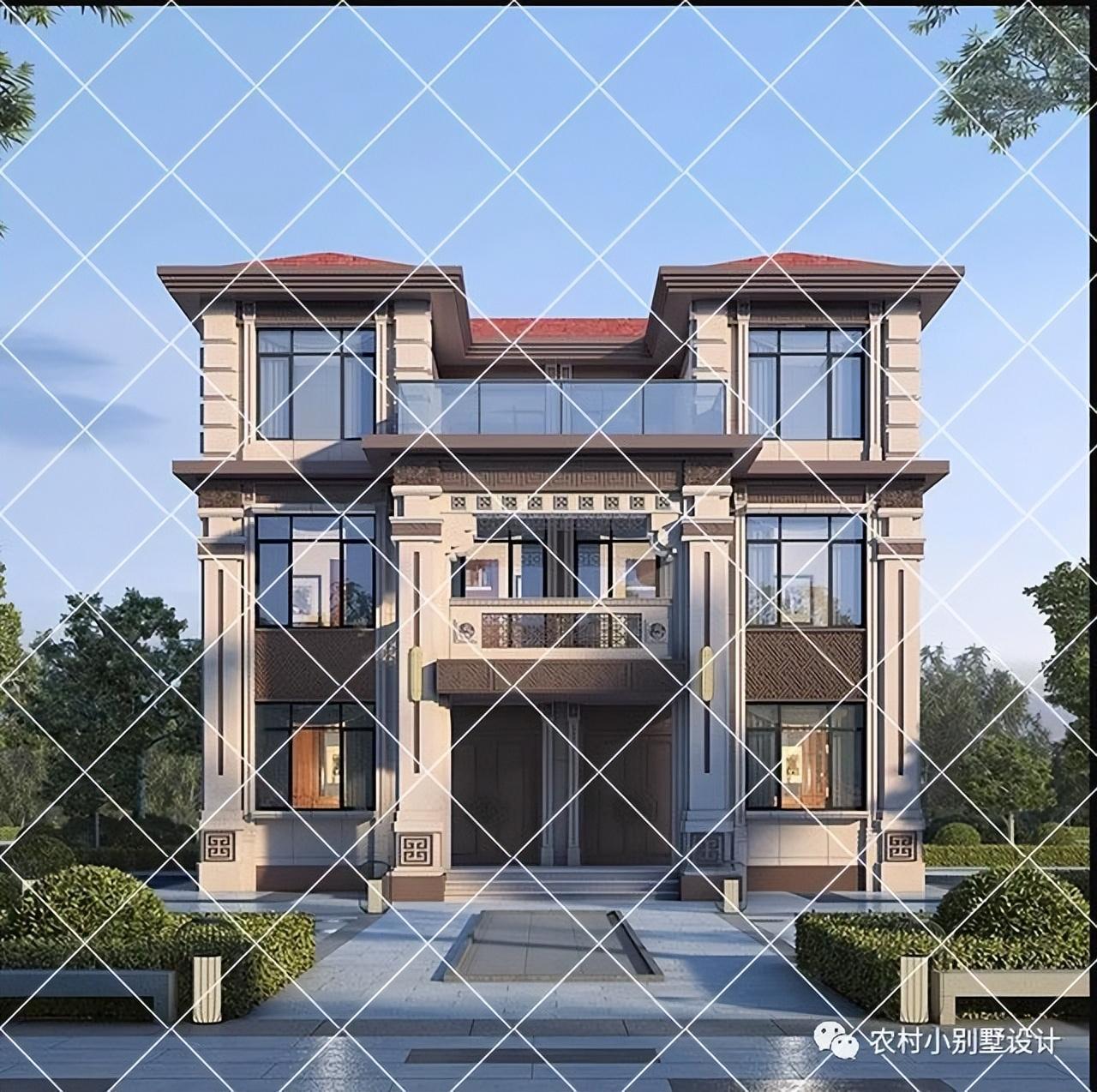 兄弟双拼别墅怎么建比较划算,24套农村双拼自建房别墅省钱又有面子 - 知乎