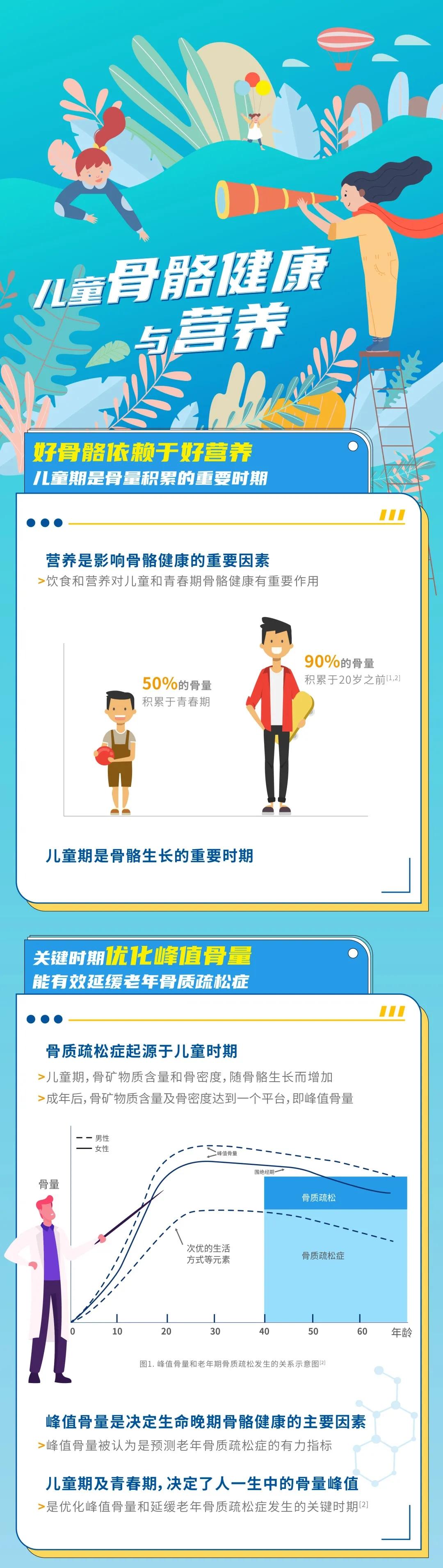 一图读懂儿童骨骼健康与营养 知乎 