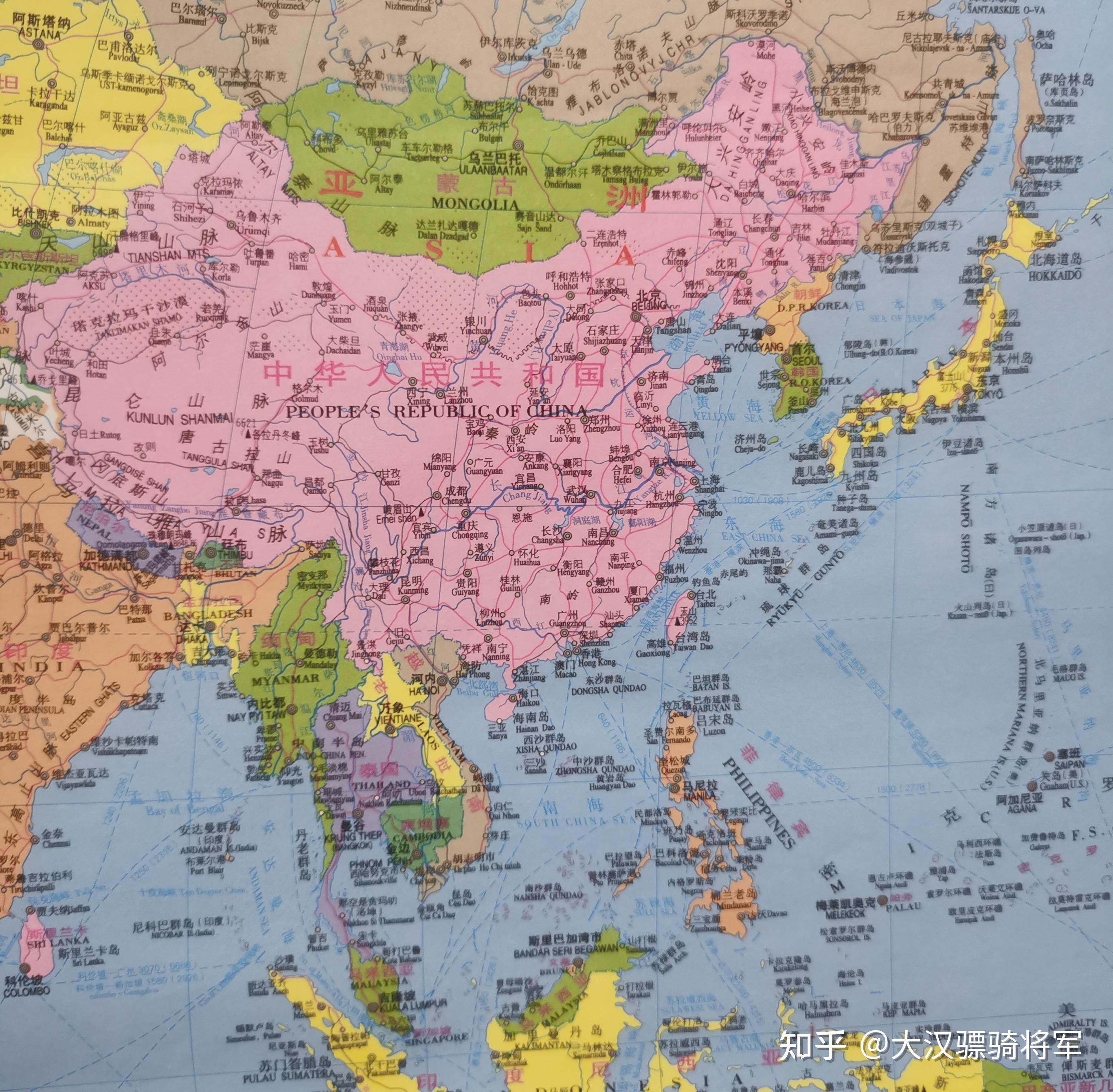 图文解读亚洲地理和区域划分(高中地理学习必备) - 知乎