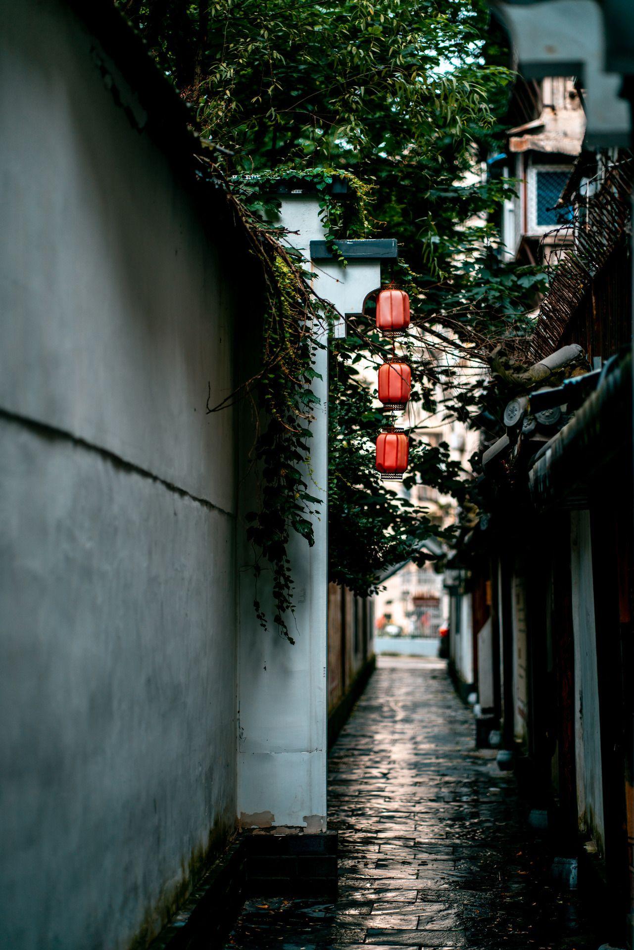 有没有日系街道壁纸例如下面这种的