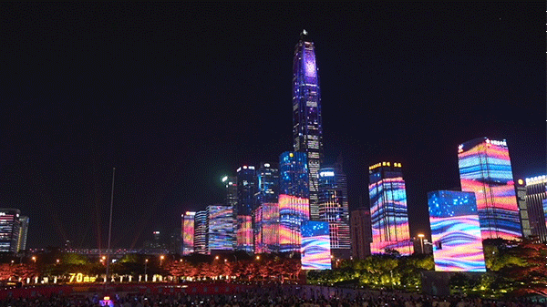 中艺光影秀分享大型城市3D灯光秀是如何呈现的呢? - 知乎