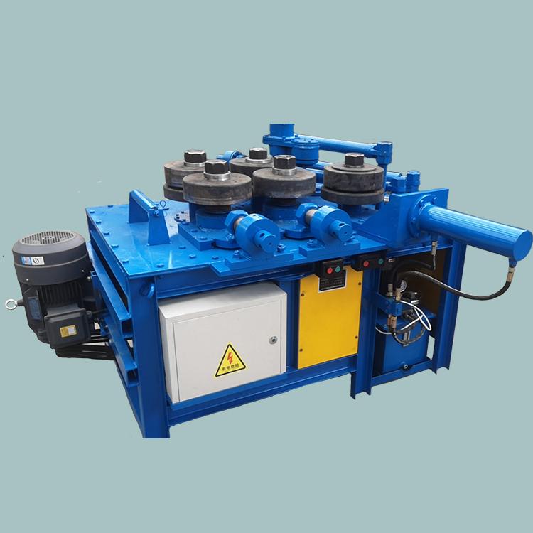 角铁弯圆机75型角铁弯圆机卧式五轮角铁弯圆机