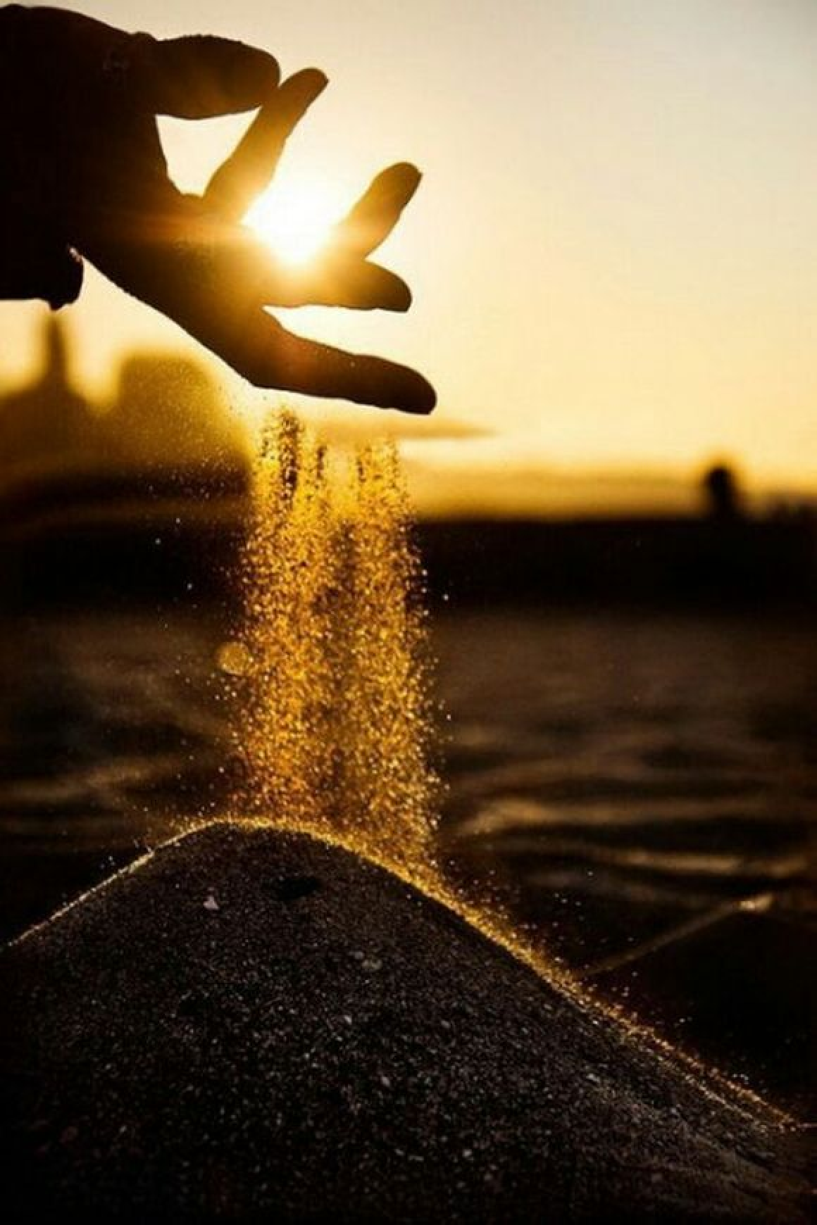 有哪些好看的手和阳光的图片