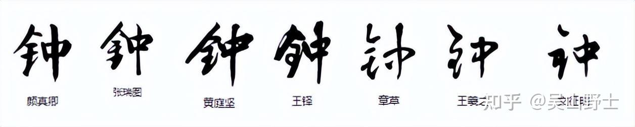 ''锺''究竟是不是''钟''的繁体字? - 知乎