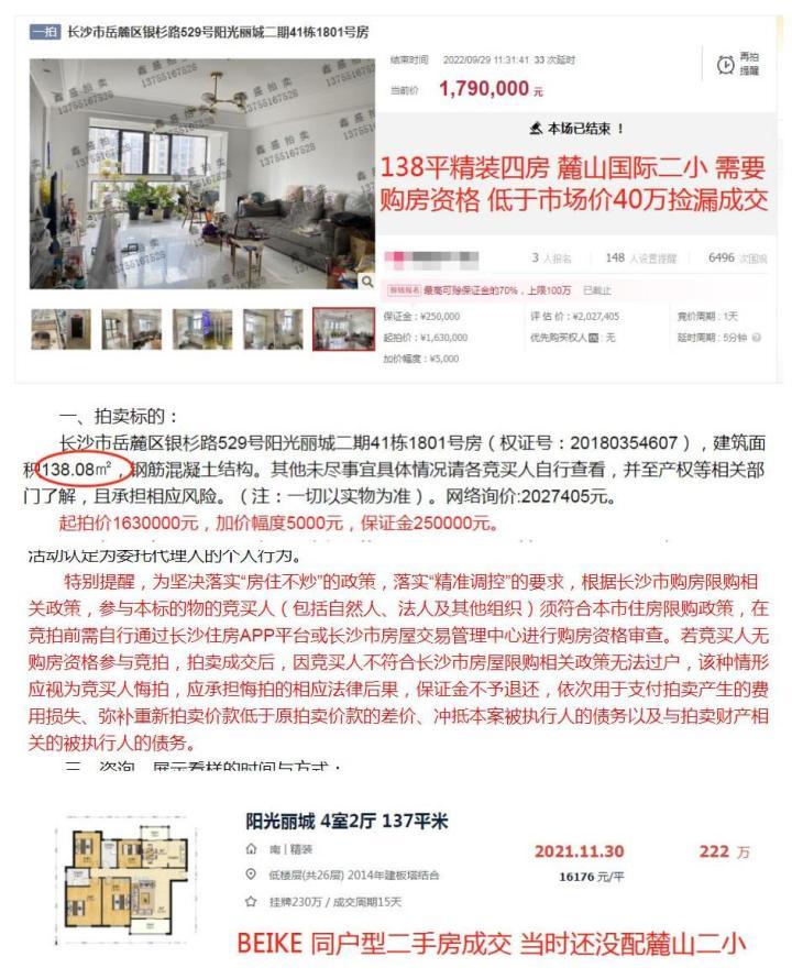 不要资格的法拍房能捡漏十几万买到,长沙房价真便宜! - 知乎