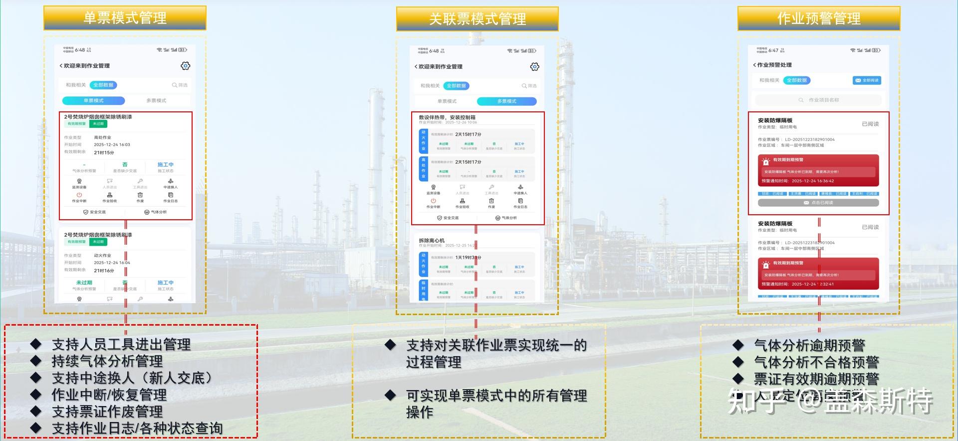 化工企业电子作业票的内容与功能有哪些 - 知乎