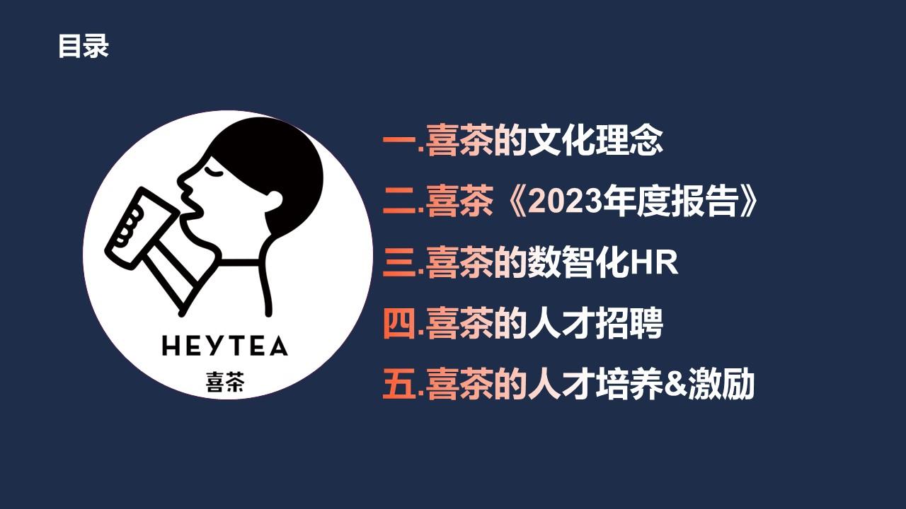 2023喜茶人力资源管理体系拆解方案 - 知乎