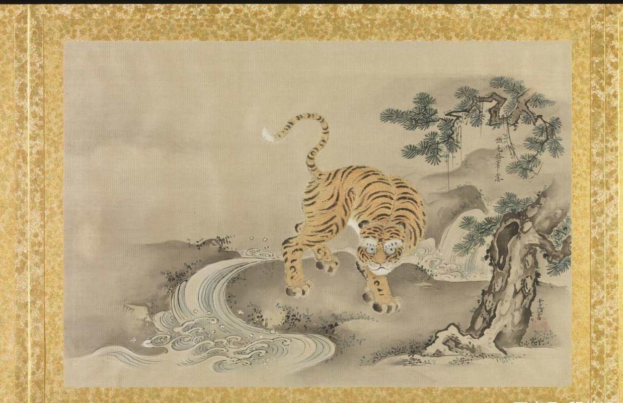 为什么浮世绘上的老虎长的和妖怪一样? - 知乎