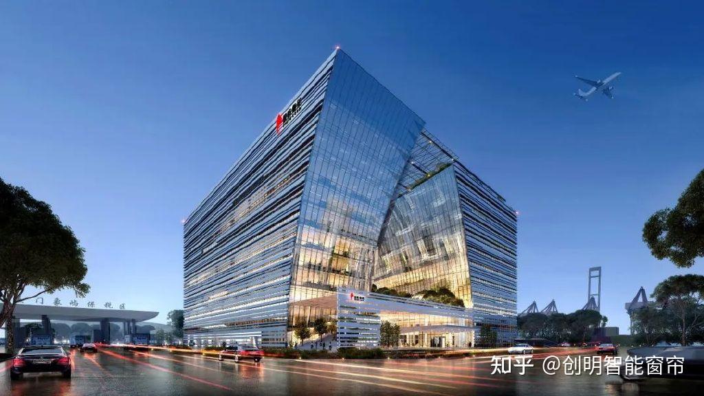 世界500强企业总部大厦，约1.5万㎡绿色遮阳 - 知乎