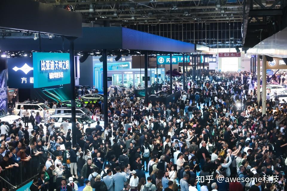 比亚迪包馆2026北京车展：五网四品牌同台，重塑新能源价值标杆