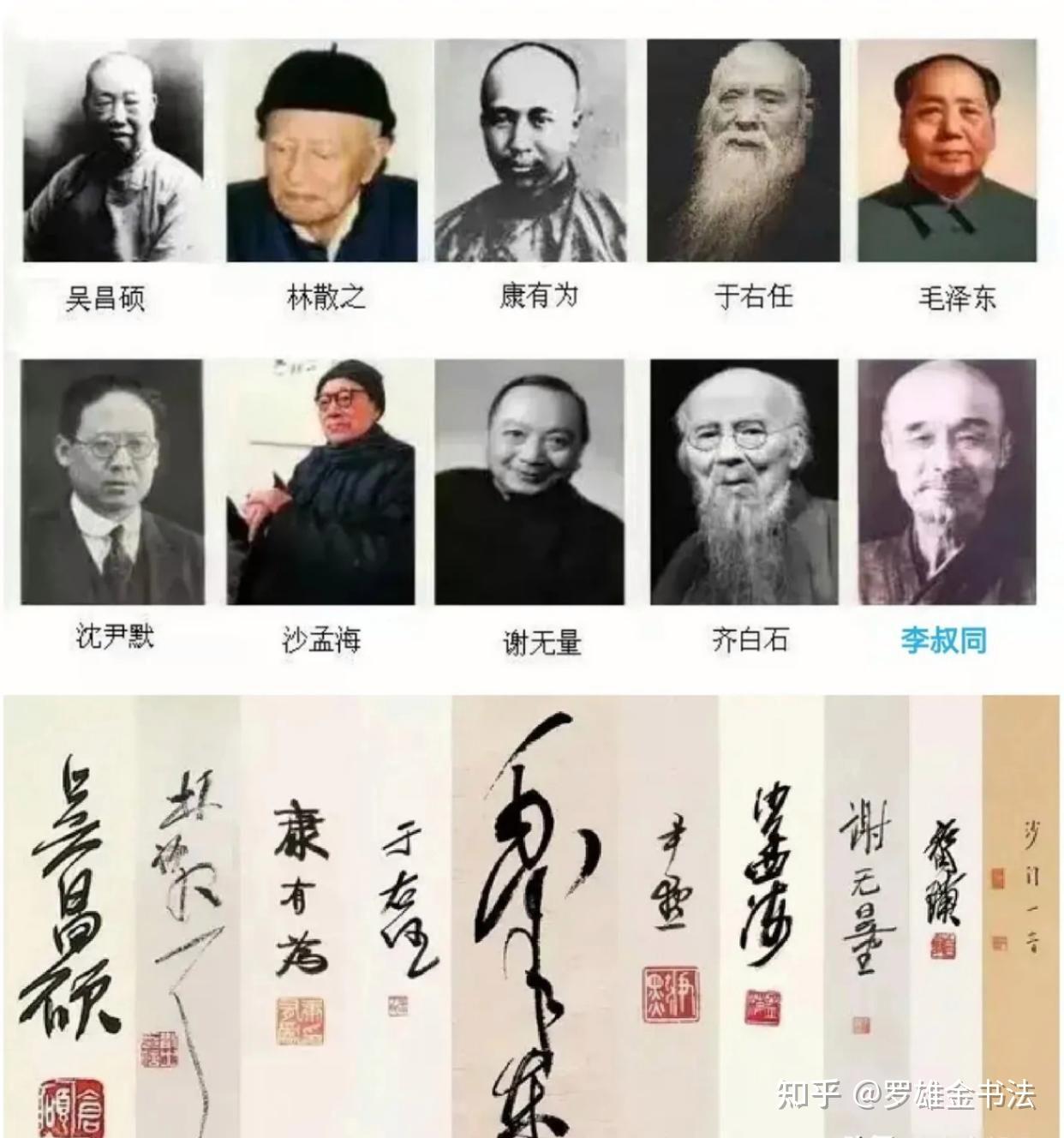 启功无缘“20世纪十大书法家”,吴昌硕位列第一,毛主席仅排第五 - 知乎