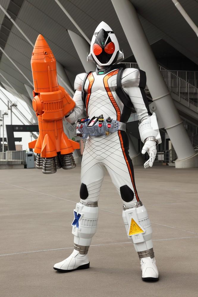 假面骑士fourze的辅助道具火箭组件的官方设定?