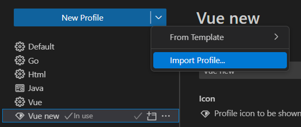 VS Code Profile 配置 - 知乎