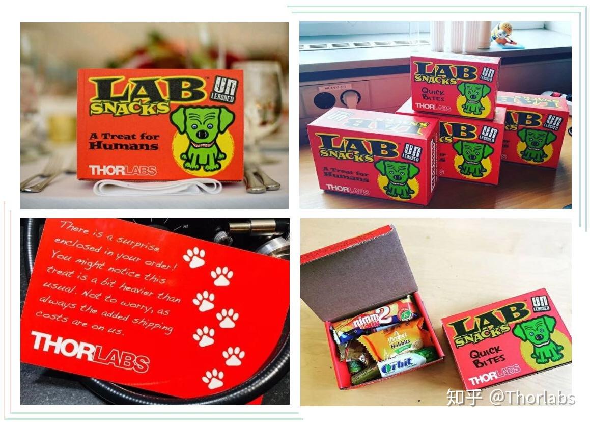 Lab Snacks Box 为什么在Thorlabs上购买元件会送零食? - 知乎