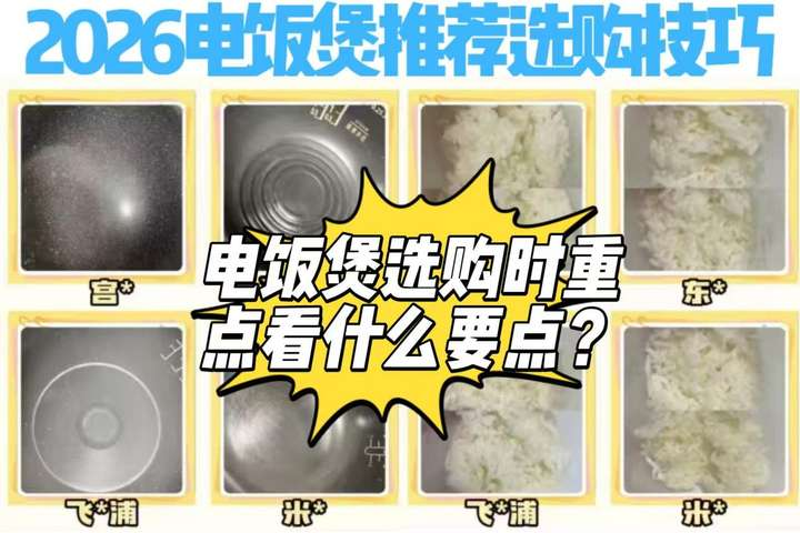 2026年有什么好用的家用电饭煲推荐?