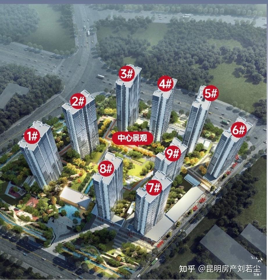 昆明买房,西北新城新盘金地峯境怎么样? - 知乎