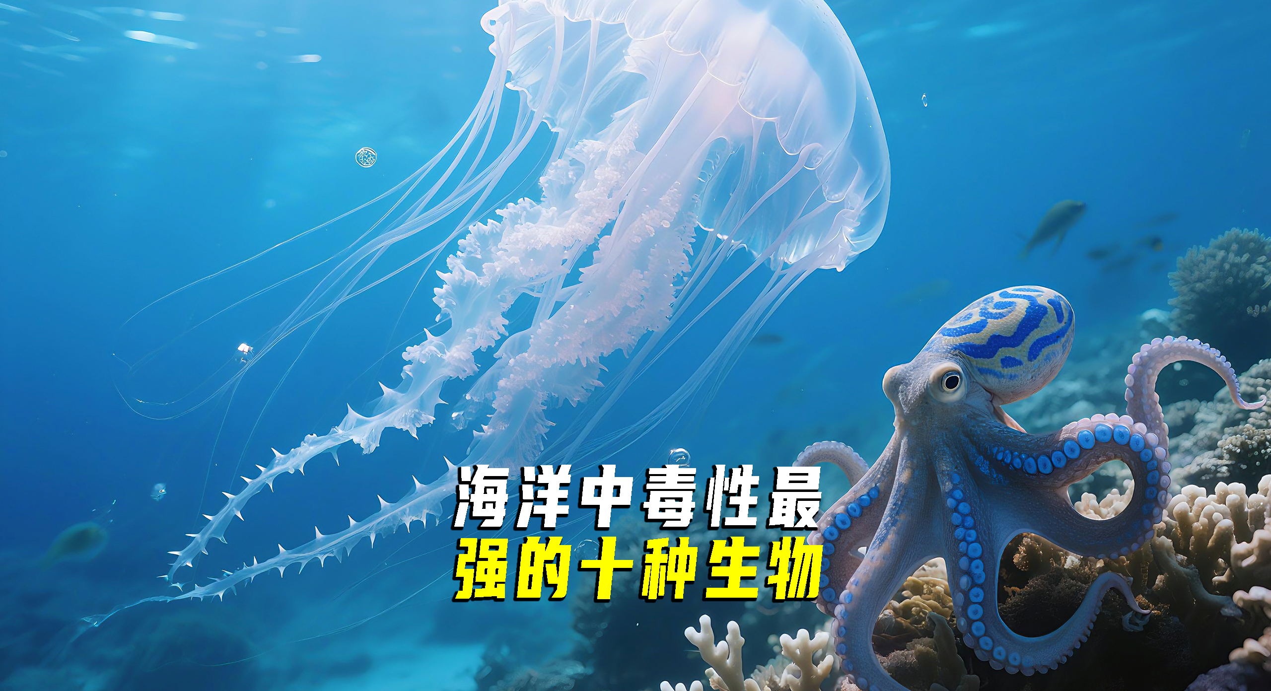 一次性看完海洋中毒性最强的十种生物排名最后一种超乎你的想象
