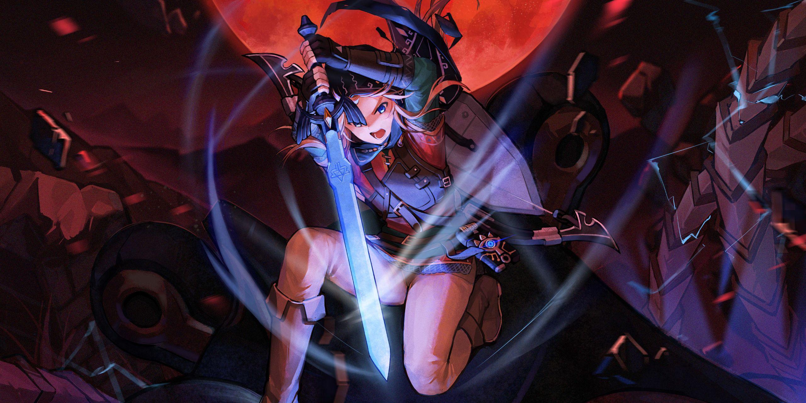 游戏塞尔达传说旷野之息有没有什么好看的全面屏壁纸