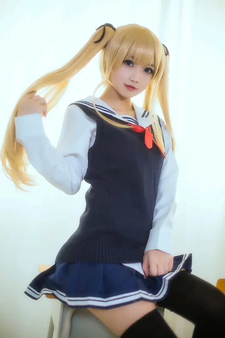 「鬼畜瑶在不在w」图包 – 英梨梨短裙校服 cosplay美图 cos酱写真套图合集 福利在线看 - 知乎