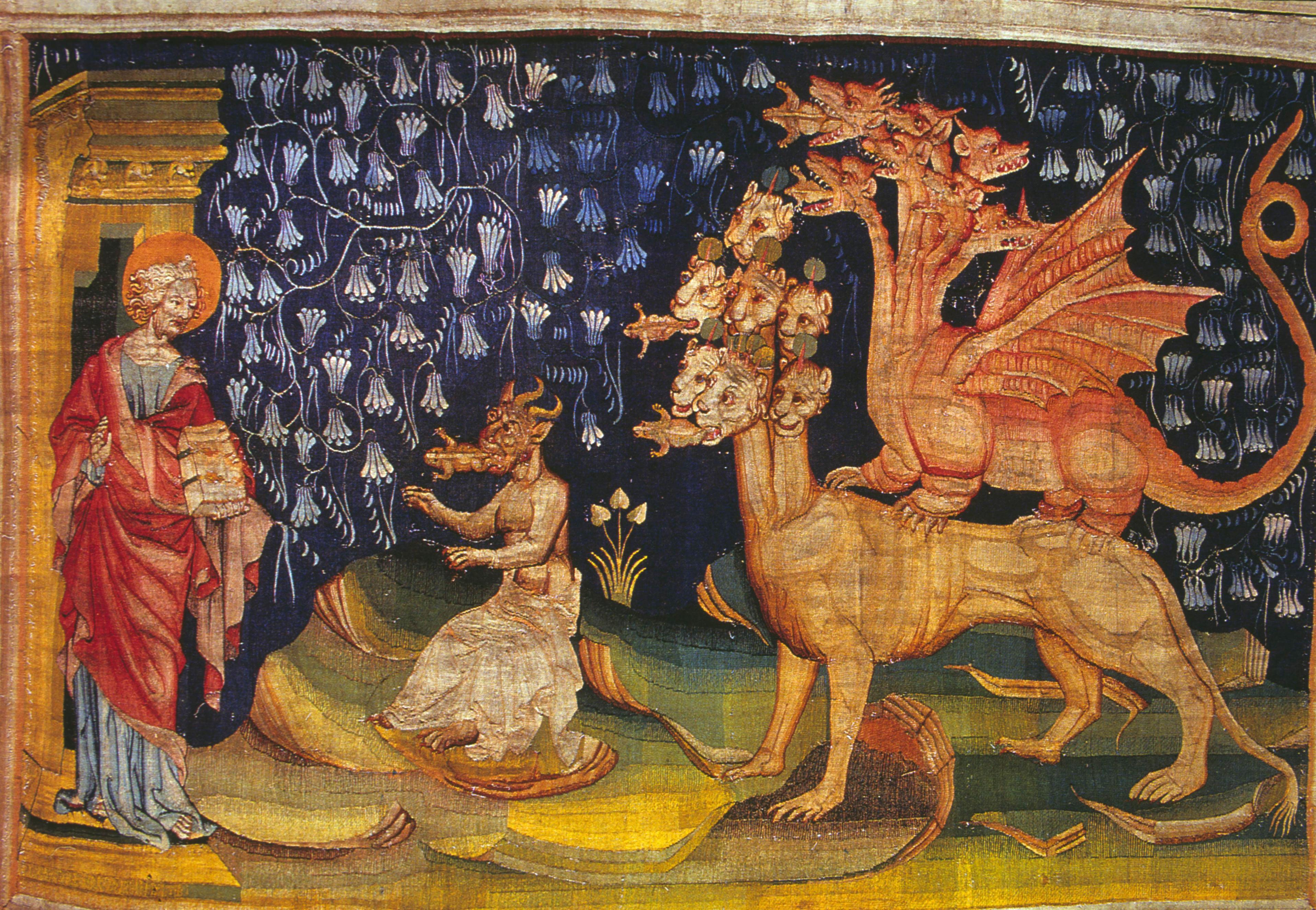 珍藏):圣经启示录3:龙与兽的印迹,巴比伦城倾与收割葡萄